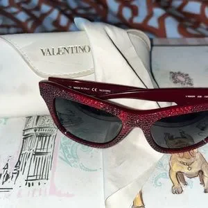 Valentino | Accessories | Valentino Rhinestone Sunglasses  display picture 1